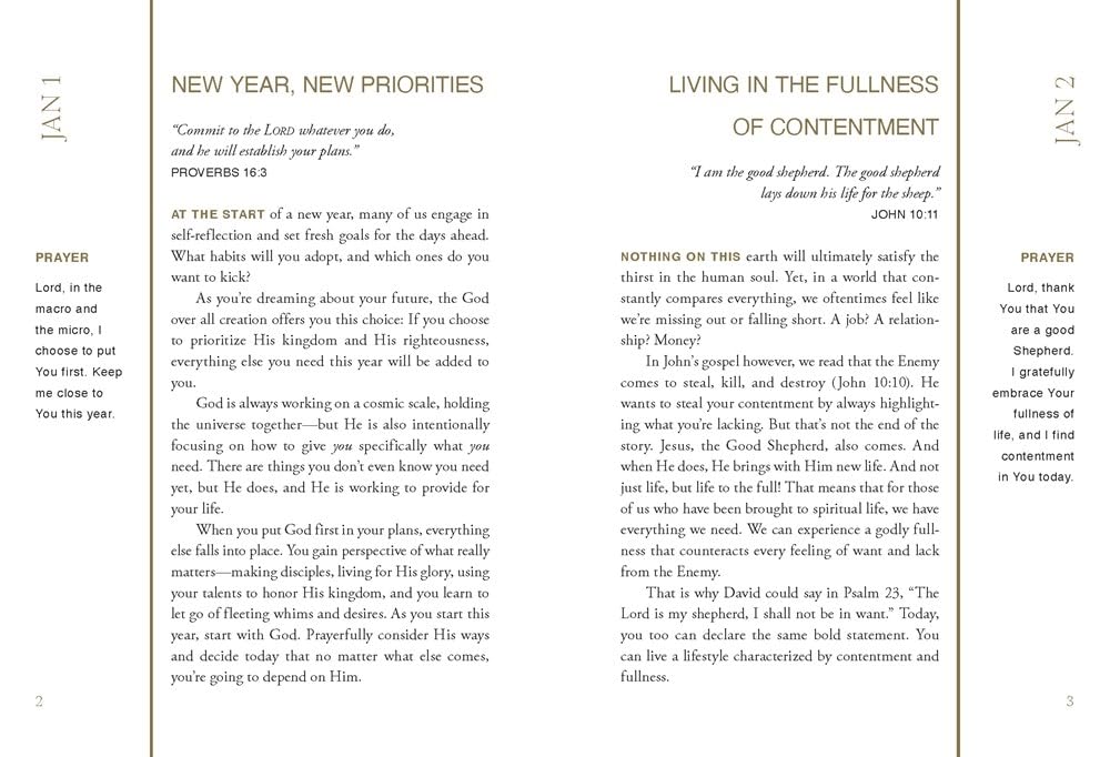 Grace and Glory: 365 Devotions for a Life Transformed by Jesus (A 365-Day Devotional)
